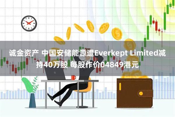 诚金资产 中国安储能源遭Everkept Limited减持40万股 每股作价04849港元
