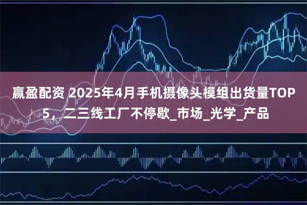 赢盈配资 2025年4月手机摄像头模组出货量TOP 5，二三线工厂不停歇_市场_光学_产品