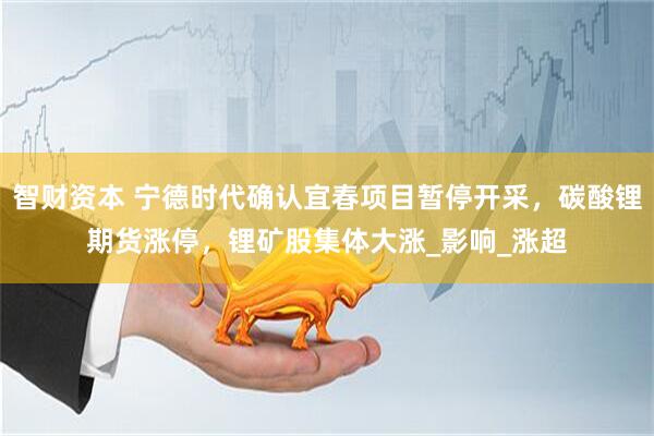 智财资本 宁德时代确认宜春项目暂停开采,碳酸锂期货涨停,锂矿股集体大涨_影响_涨超